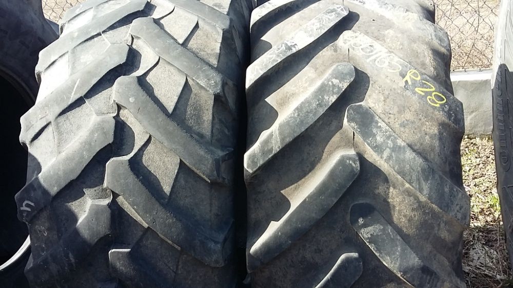 Opony rolnicze 480/65R28 TRELLEBORG używane w Ciechanowie