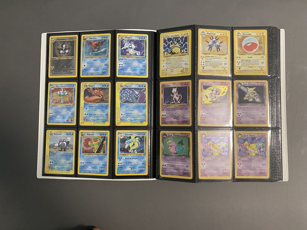 Coleção Antiga Cartas Pokemon (Vendo APENAS conjunto)