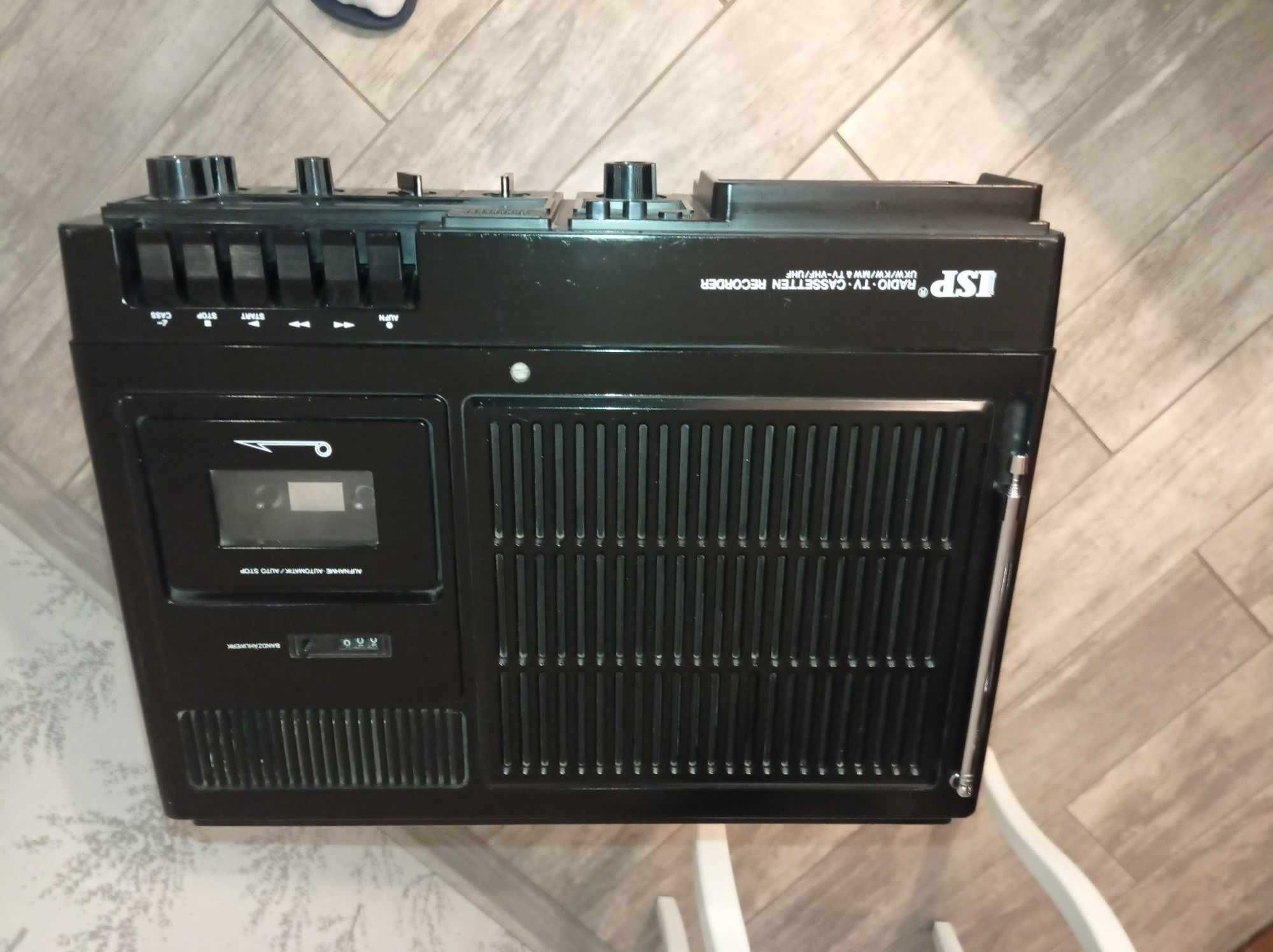 TV-Radio-Cassette ISP RCT-3014 Zabytek Sprawne