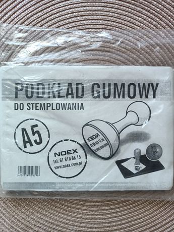 Podkład gumowy do stempli, nowy,