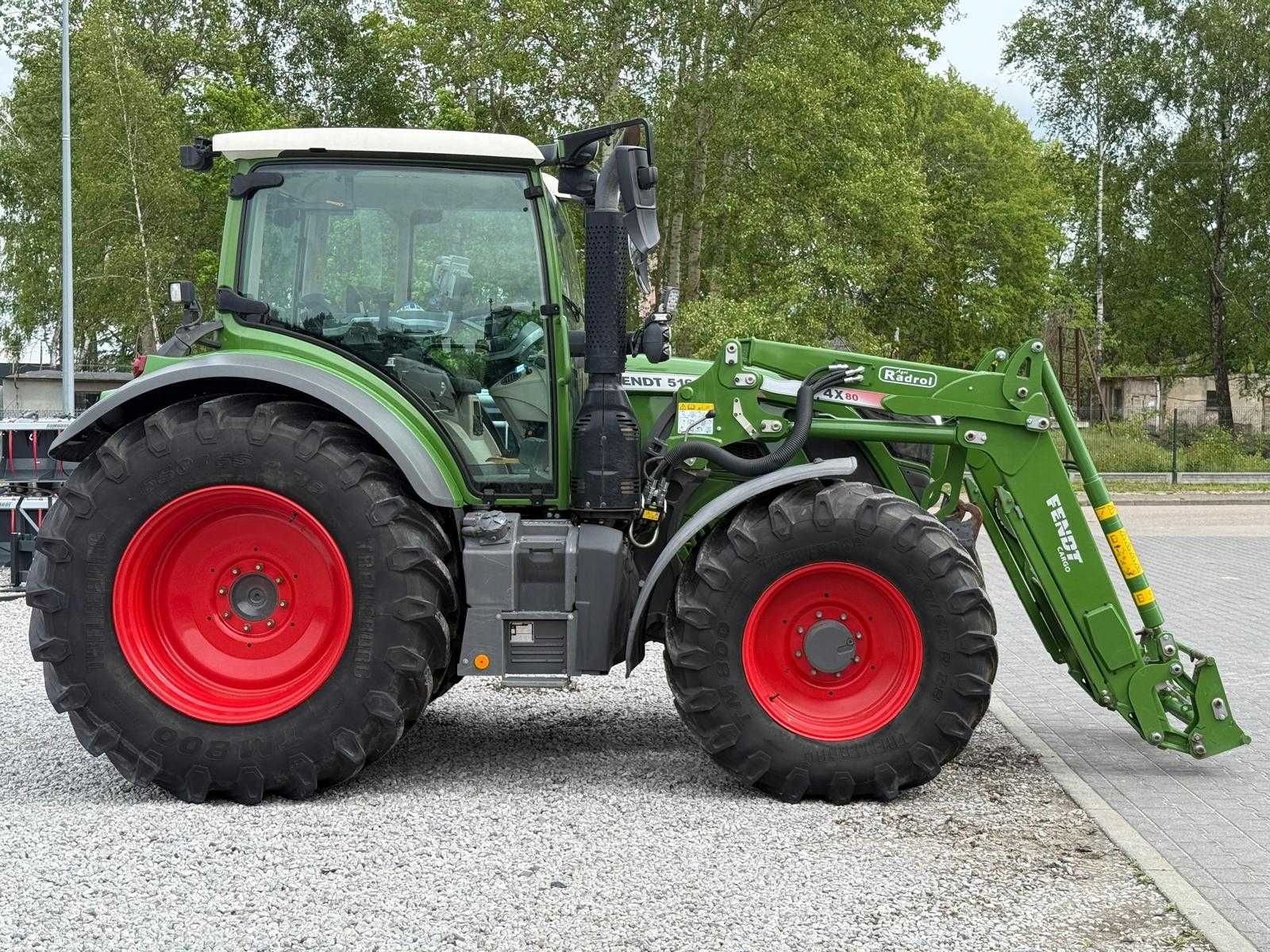 Fendt 516 Vario TUZ + WOM + Ładowacz Fendt Cargo 514 ! finansowanie !