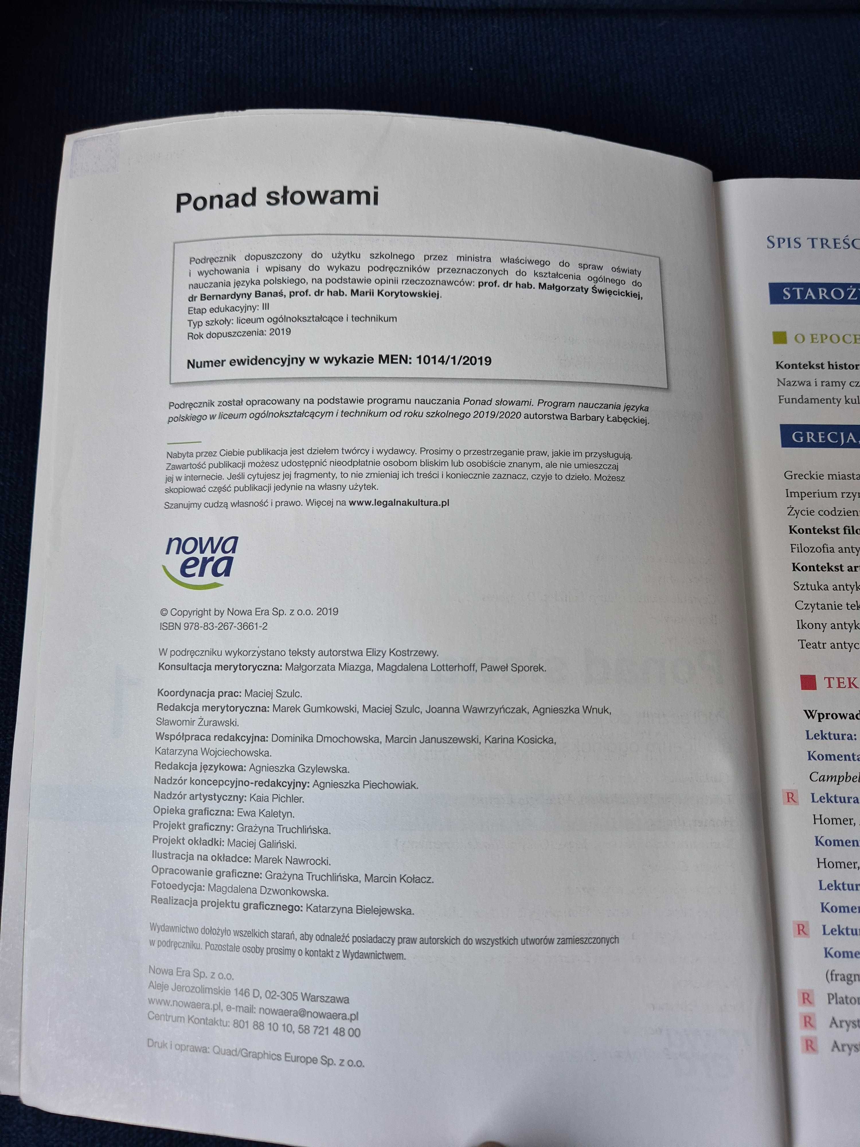 Ponad słowami 1 - część 1 - 1014/1/2019