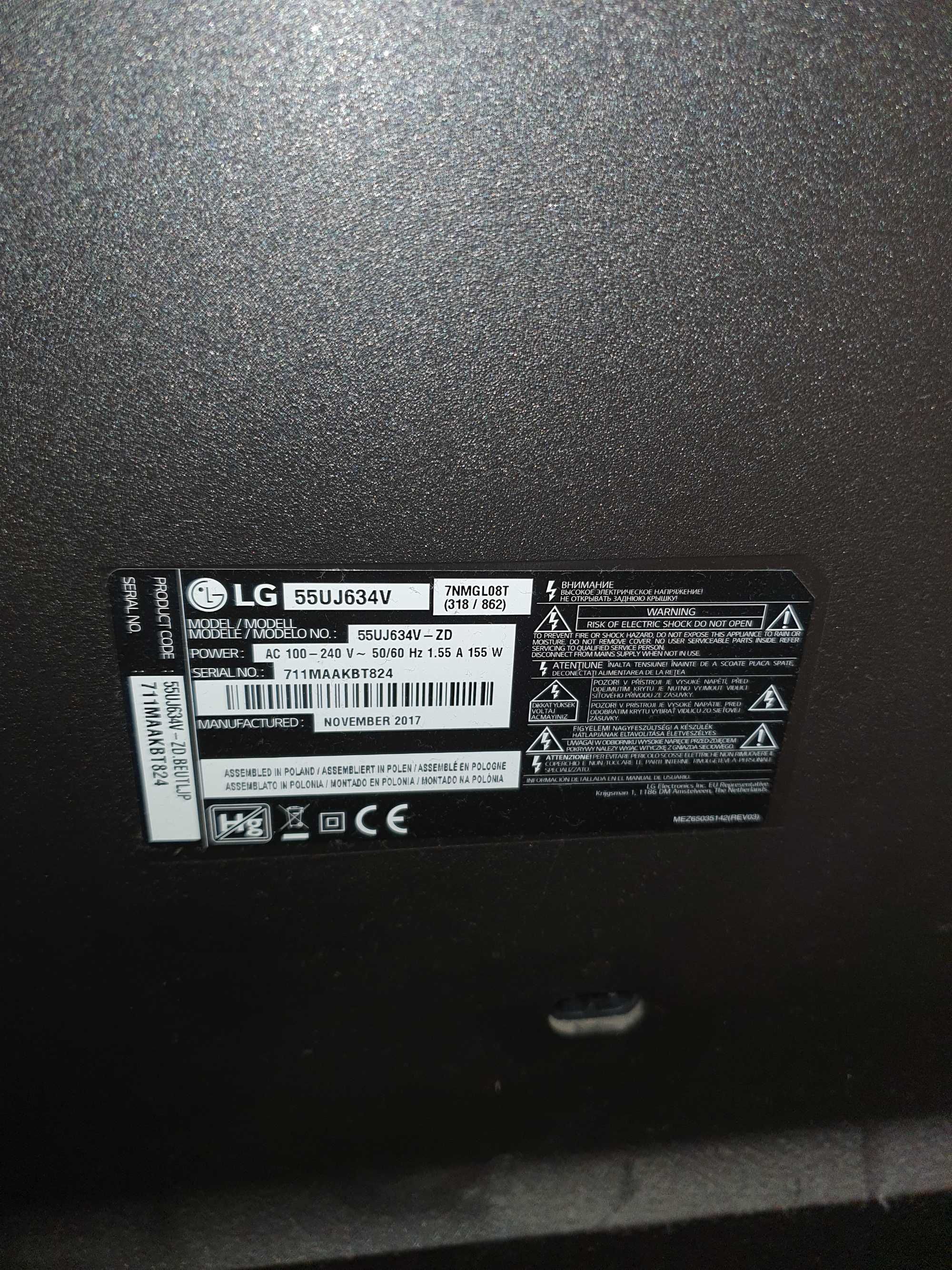TV LG 55 Polegadas p/peças