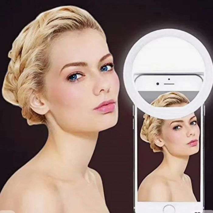 Anel luminoso de selfie