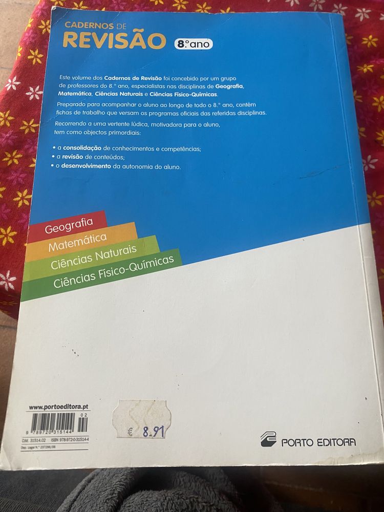 Cadernos de revisão -8 ano - 2 volume