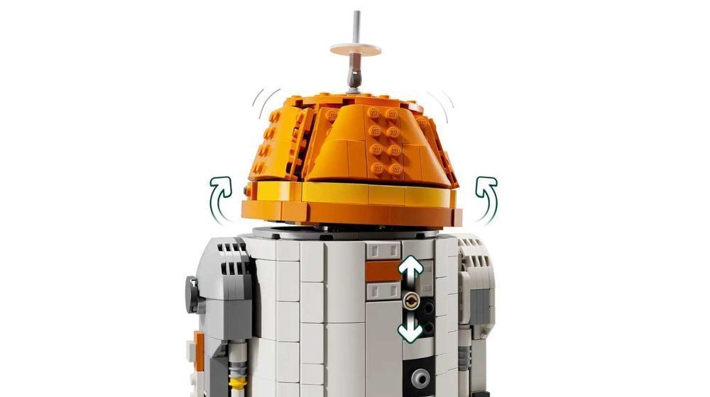 Klocki LEGO Star Wars 75416 Droid astromechaniczny Chopper (C1-10P)™