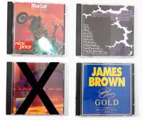 3 CDs Música Usados : Meatloaf, Earthquake Album, James Brown - Set 4