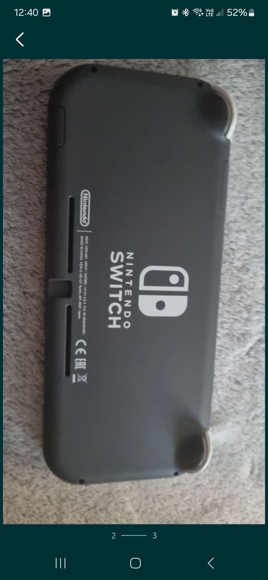 Nintendo switch lite