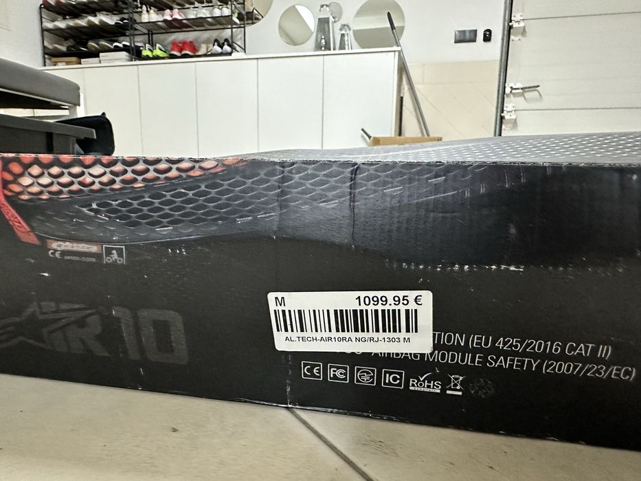 Airbag alpinestar tech air 10 novo