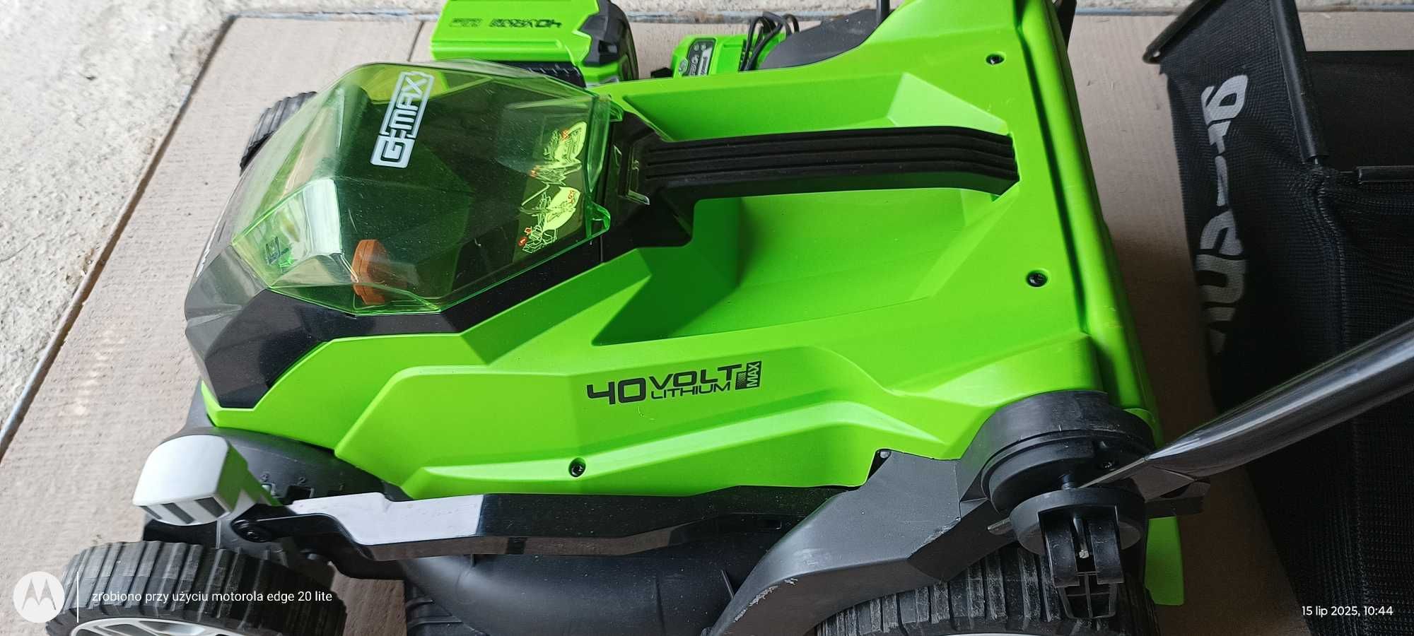 Sprzedam kosiarkę akumulatorową Greenworks 40v