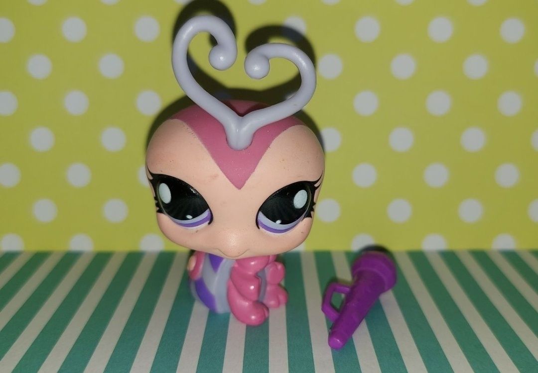 Littlest Pet Shop LPS unikatowy robak Lovebug #1630