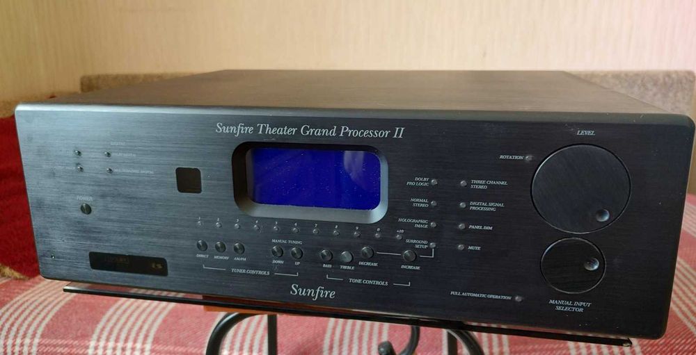 Предусилитель с ЦАП + процессор Sunfire Theater Grand II