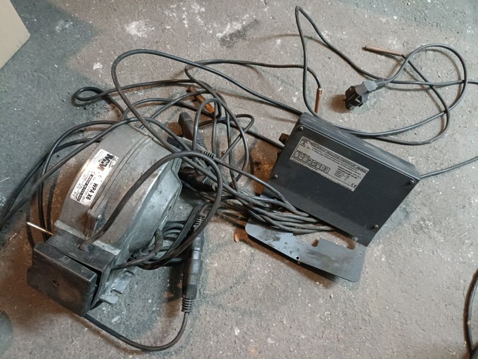 Przekładnia z silnikiem, dmuchawa, 2 pompy, sterownik