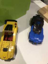 Auta . Bugatti i chevrolet z lego używane