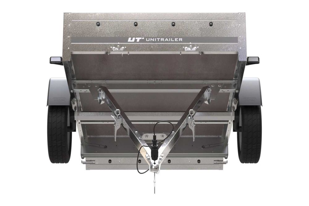 Przyczepka samochodowa 200x125 UNITRAILER GARDEN 201 KIPP