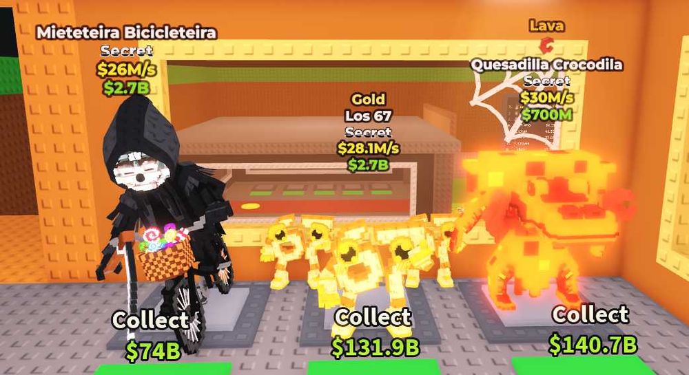 продаж браинротов в игре Steal a Brainrot