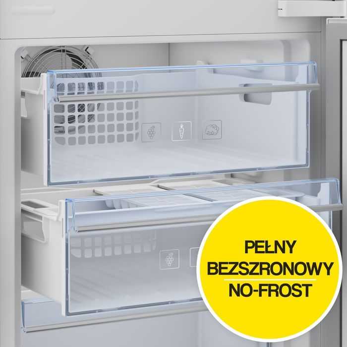 Lodówka do zabudowy BEKO BCNA306E4SN HarvestFresh