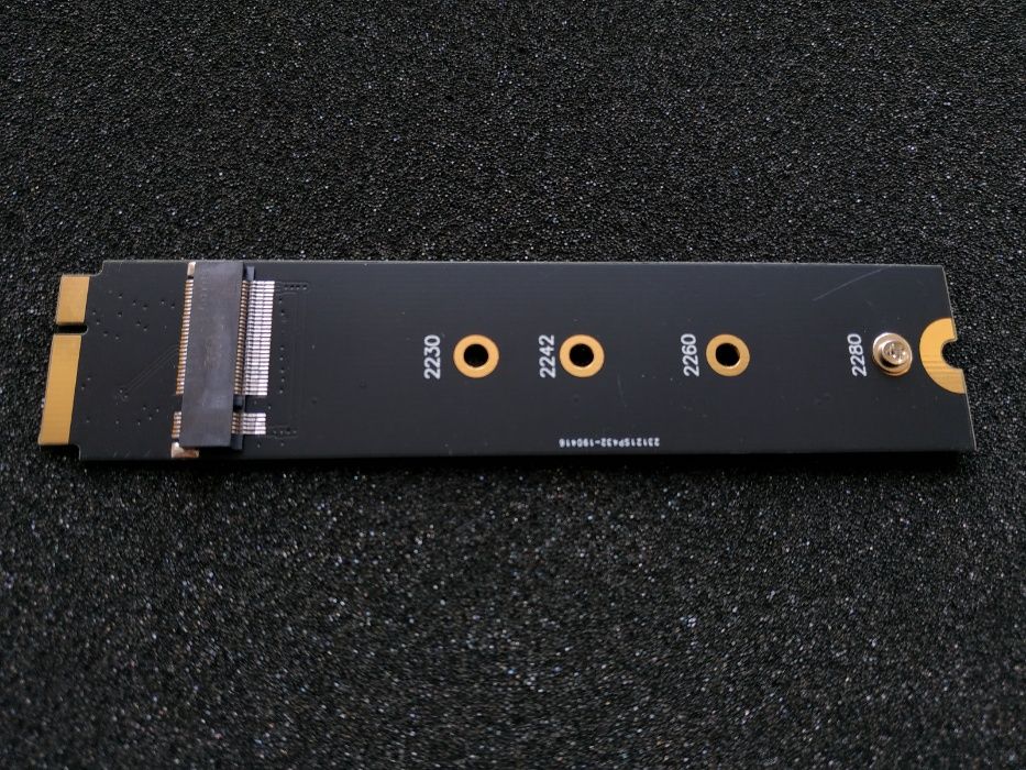 Переходник, адаптер M.2 NGFF SSD (Ключ B) MacBook Air ssd 2012 (Новый)