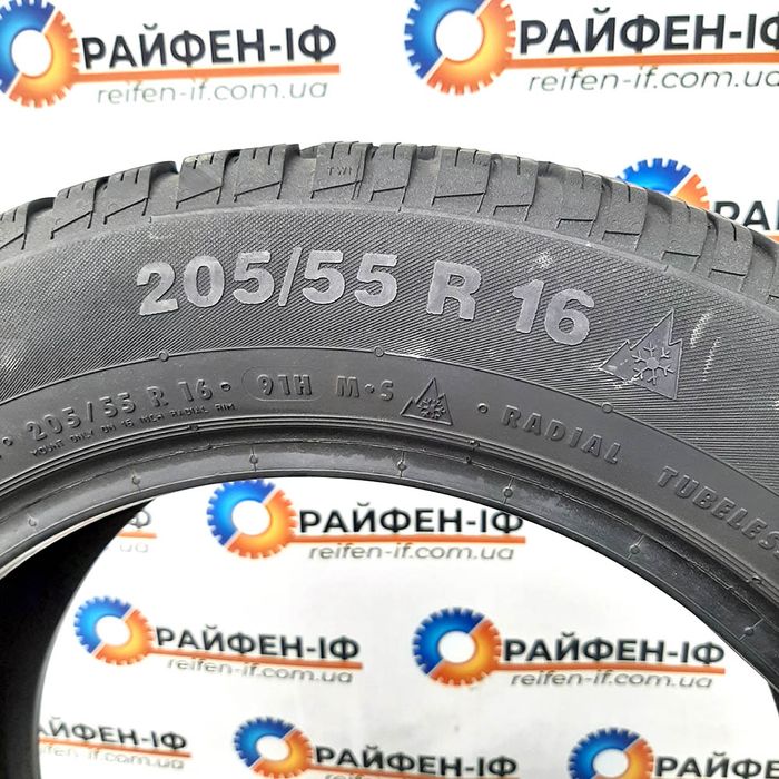 205/55 R16 Continental ContiWinterCont 830 б/у шини 2шт * 2506427