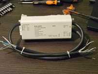 Wzmacniacz LED 12-36V DC 20A (4x5A) IP67 - RGB+W - EV4-WPS