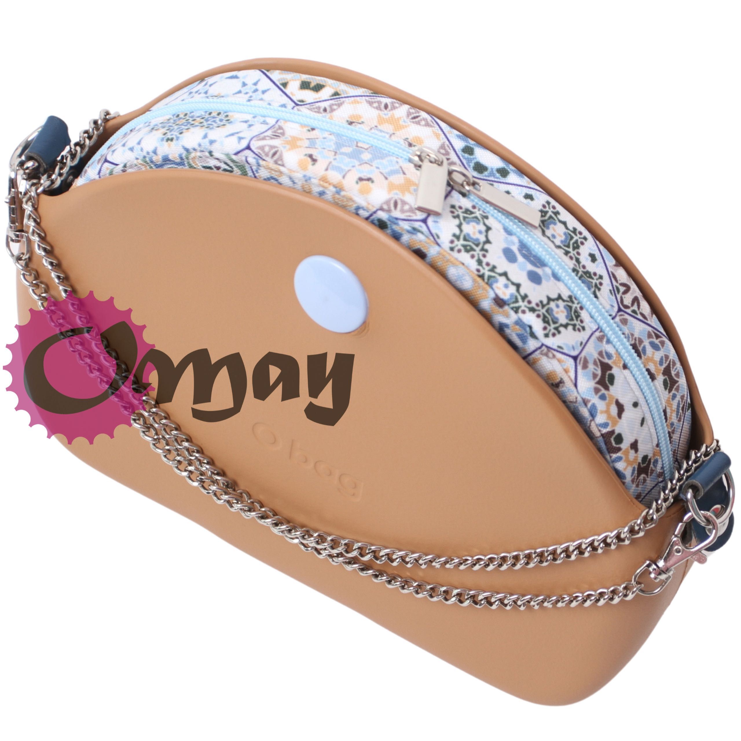 organizer do OBAG MOON LIGHT kafelki beż biszkopt 2 kieszenie OMAY