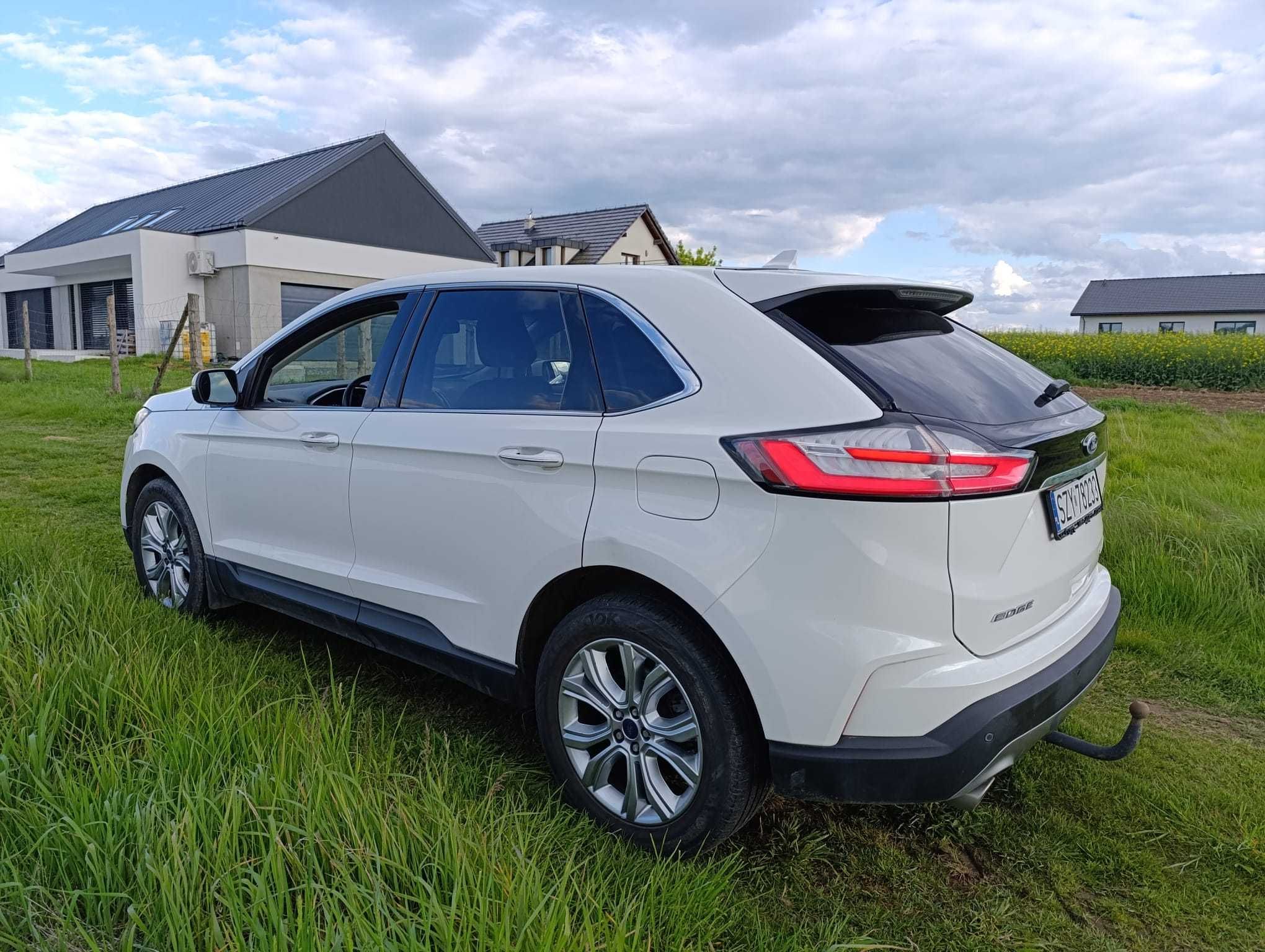 Ford Edge Titanium 4X4 BENZYNA 2.0, niski przebieg, 58 tys, Idealny