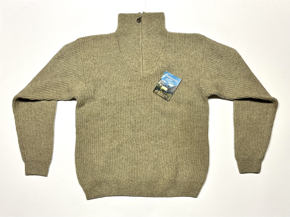 Sweter wełniany Christiania Sweters Norway wool jumper Nowy męski r. L