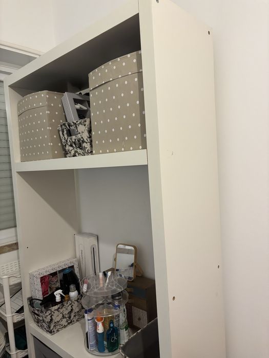 Estante branca - 190x105x38cm