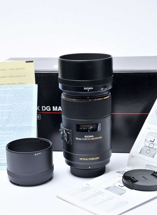 Sigma 105mm f2.8 EX DG Macro OS p/ Nikon