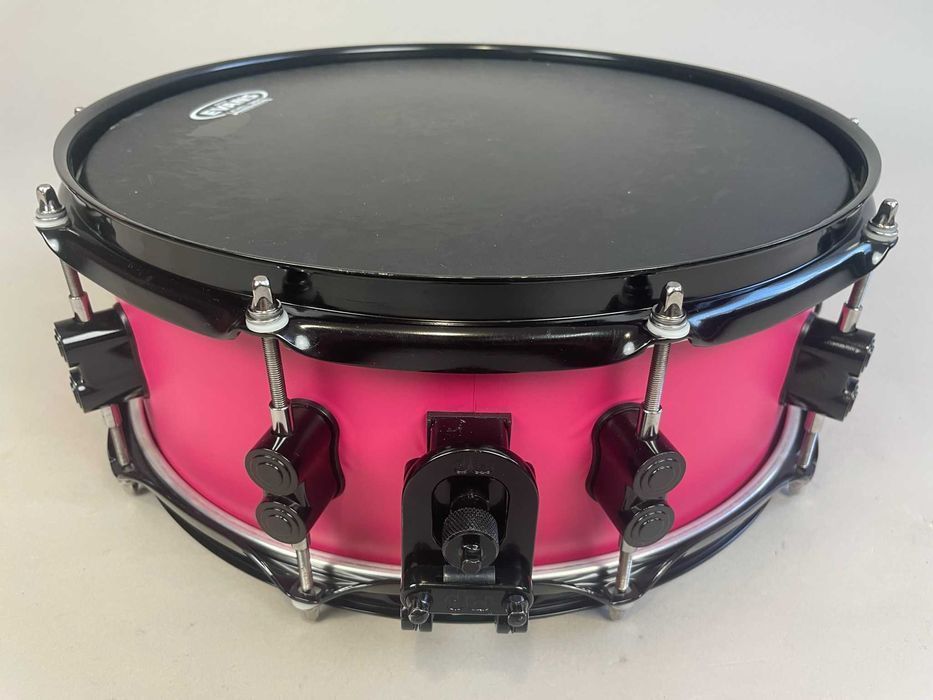Werbel PDP by DW Concept Maple Pearlescent Black 14" x 5.5'' - Pink