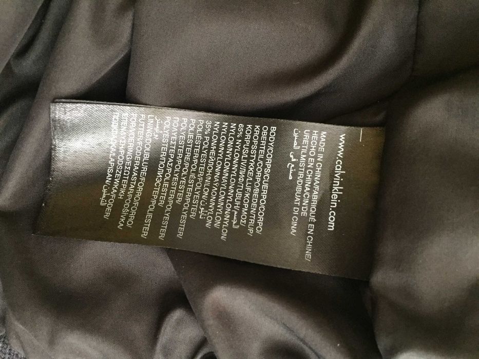 Kurtka puchowa męska Calvin Klein. Rozm L