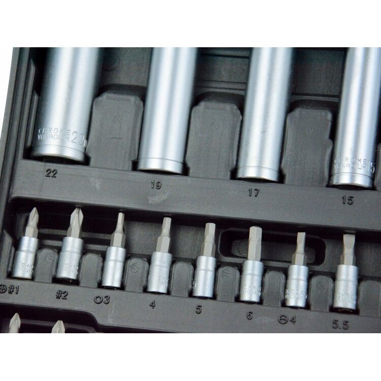 Набор инструментов Heidmann 108 пред. 1/4"-1/2" Geko 10151