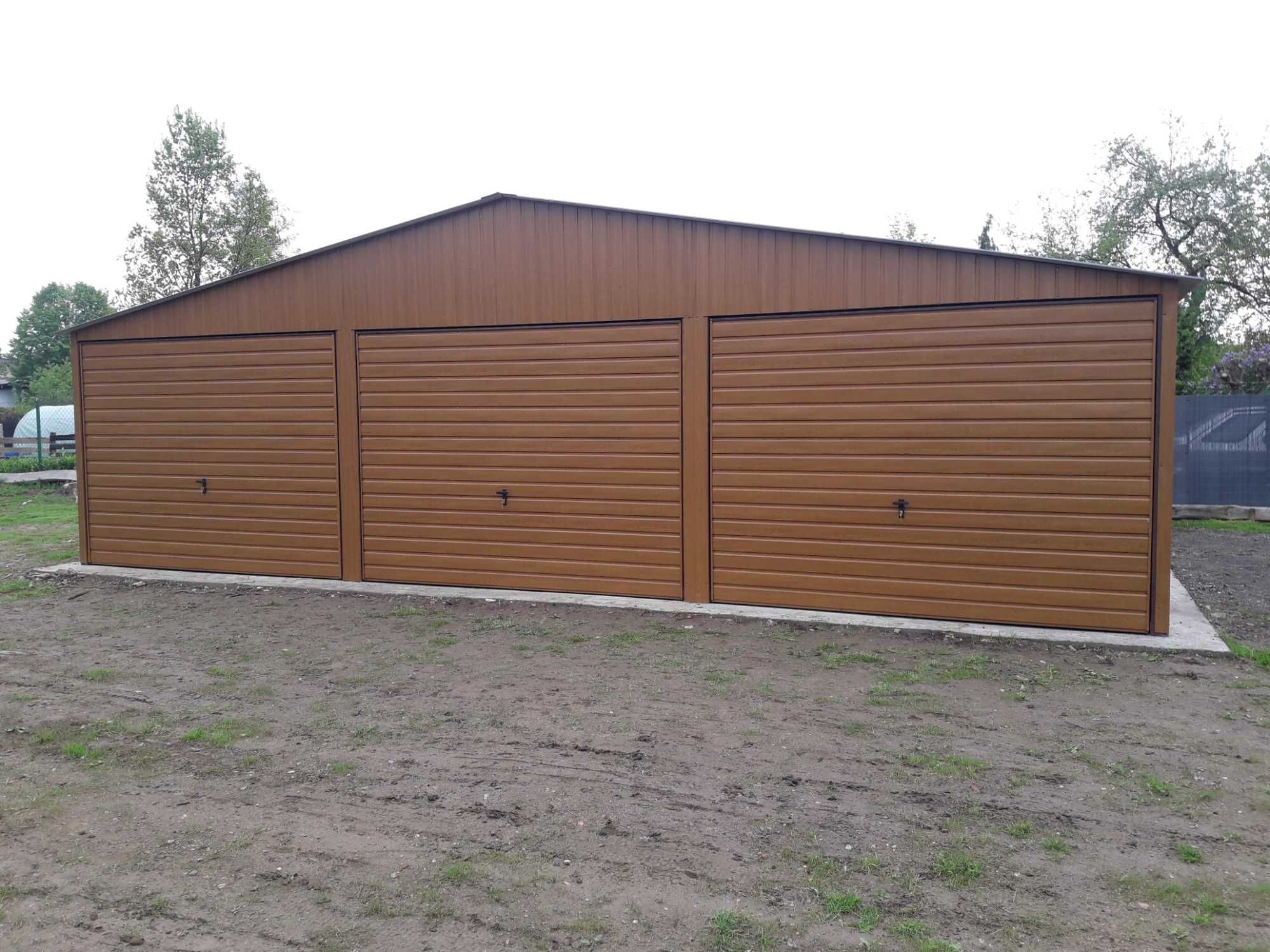 Garaż Blaszany 13x10m - Hala Magazynowa, Schowek - Blaszak -GRZYWSTAL
