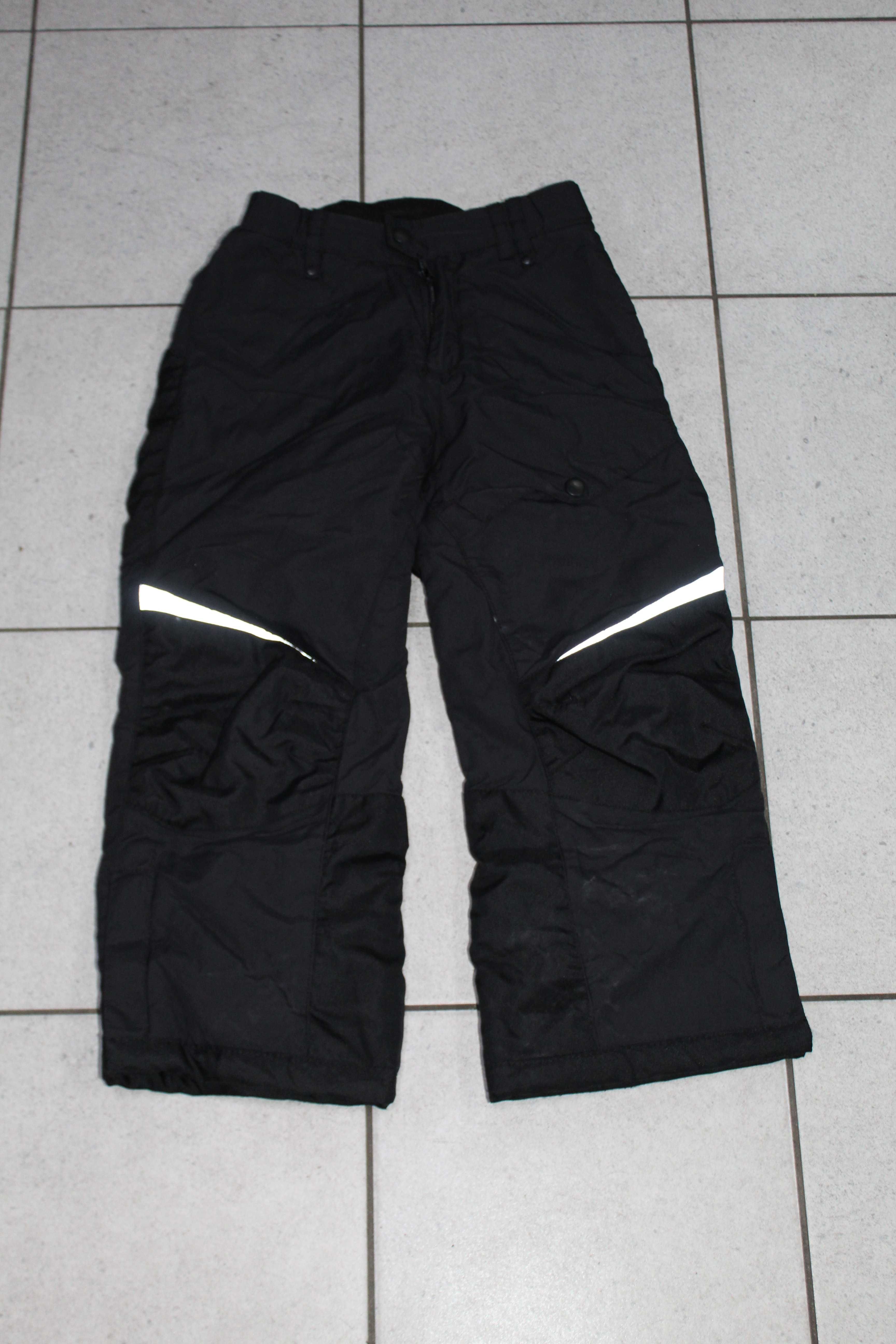 spodnie narciarskie H&M 134 cm bdb- (100)