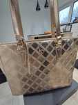 Cortina Polo Style exkluzywna torebka shopper różowe złoto