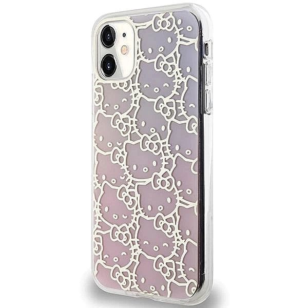 Etui Hello Kitty IML Gradient Electrop Crowded Kitty Head na iPhone 11