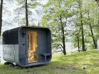 Sauna 2,5 m | Nowoczesny design | Przeszklenie panoramiczne |