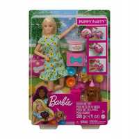 Lalka Barbie ZESTAW party przyjęcie dla szczeniaka
