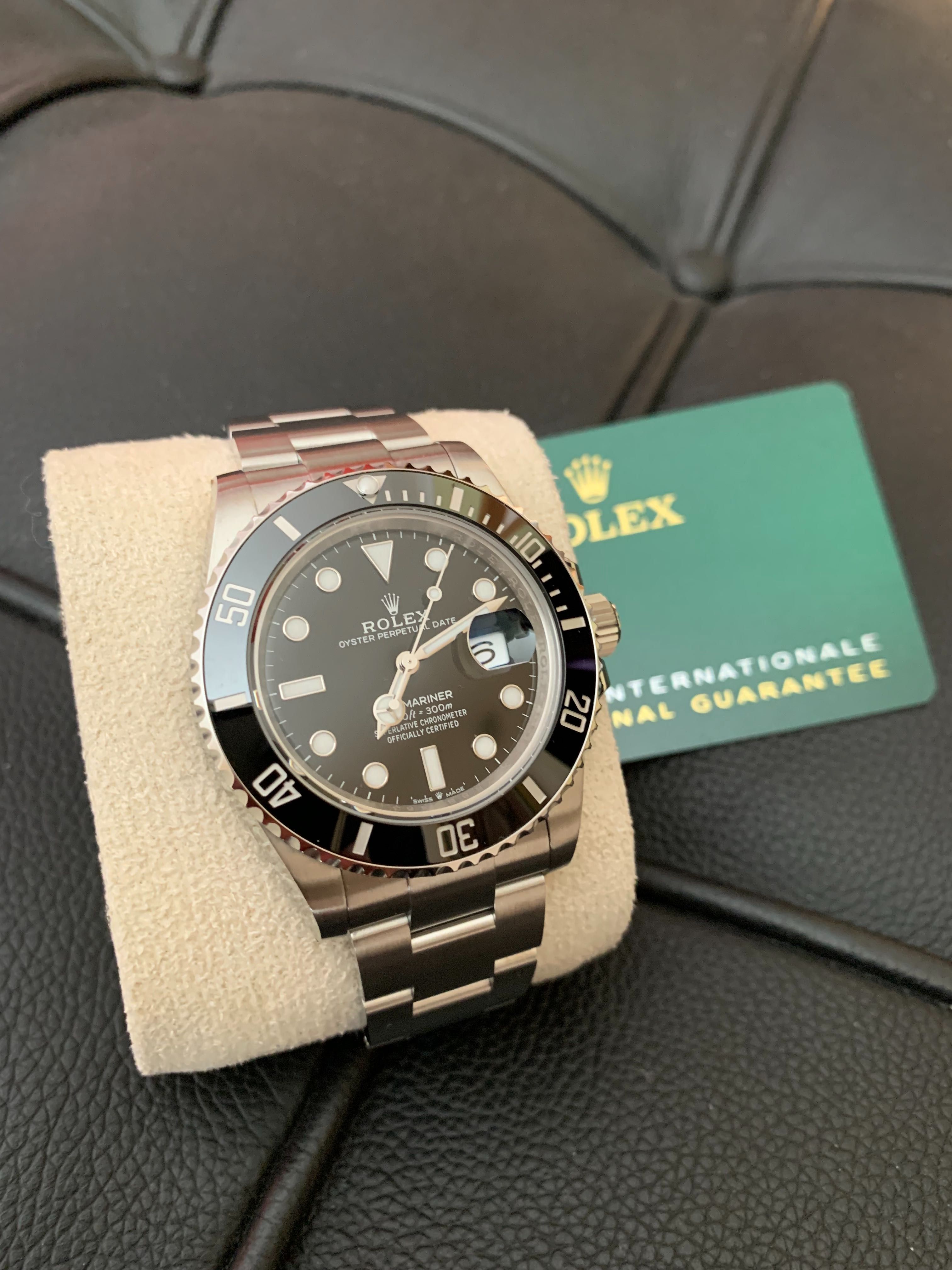 Rolex submariner preto