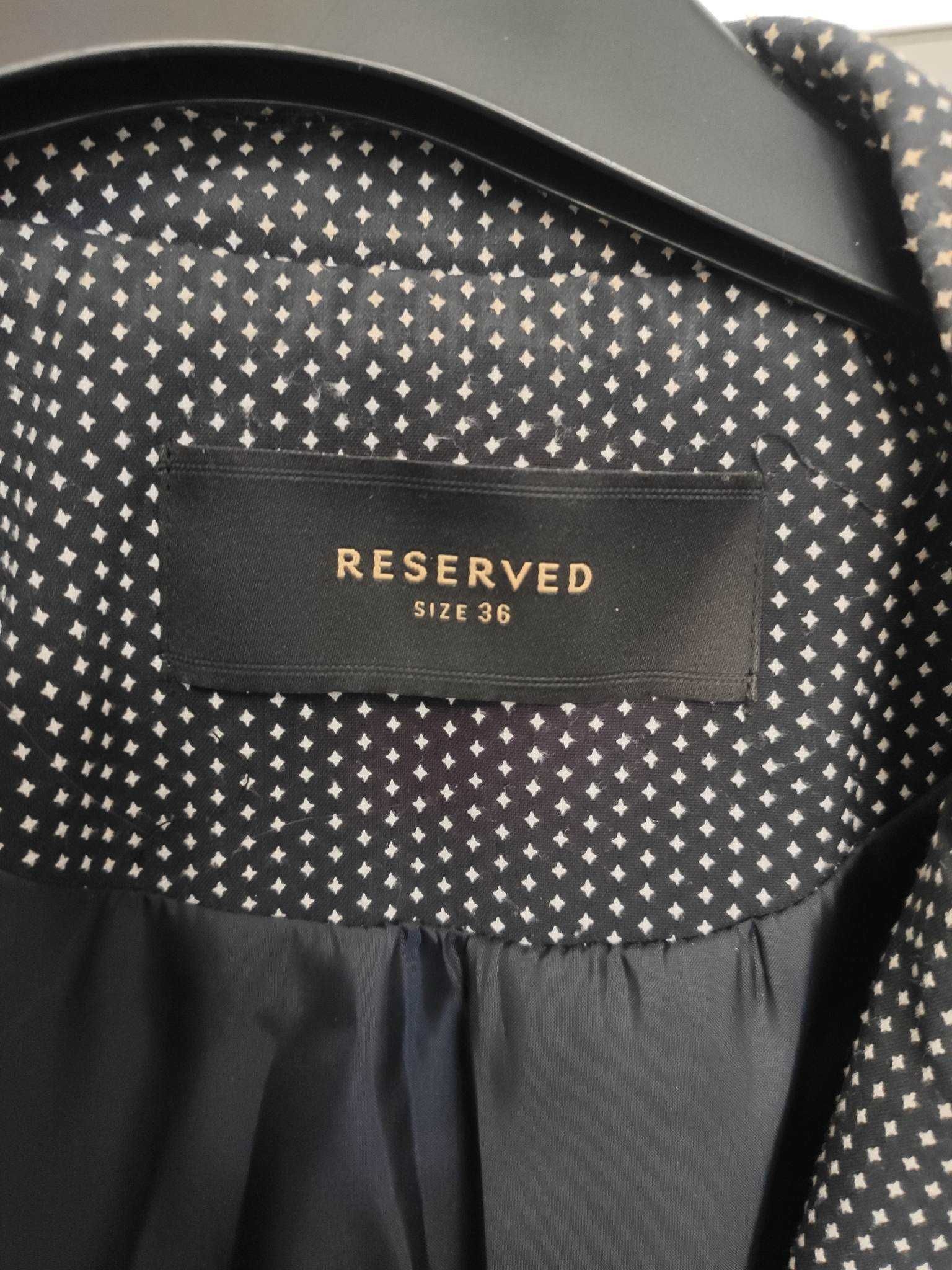marynarka w kropki  Reserved rozmiar 36