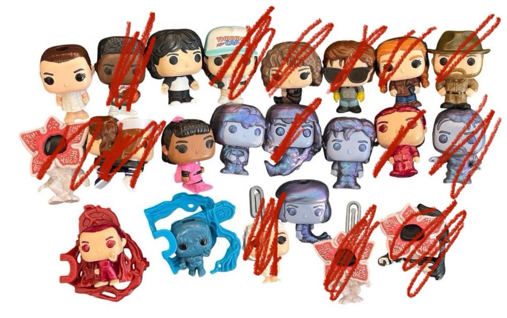 фігурки Kinder Joy Stranger Things