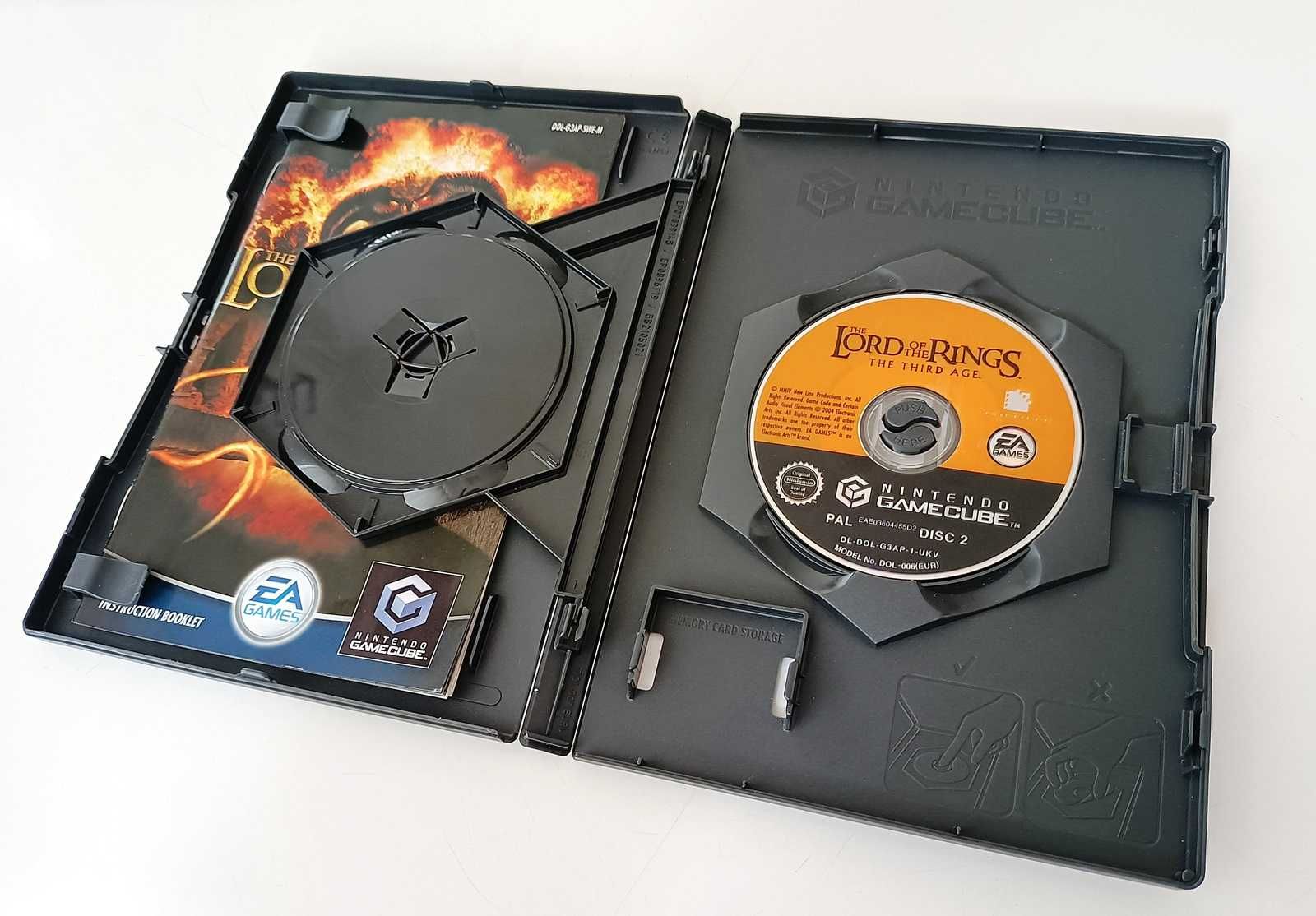Lord of the Rings The Third Age GameCube Nintendo PAL PŁYTY BEZ RYS