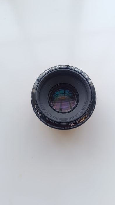 Lente Canon EF 50mm F1.8 II sem fungos ou riscos