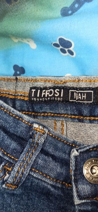 Calças ganga tifosi 3_4 anos