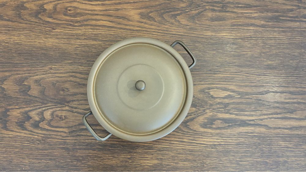 Tacho de Cobre Antigo com Tampa – Tradicional Português