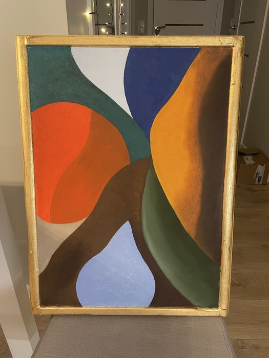 Obraz iluzja wielokolorowa