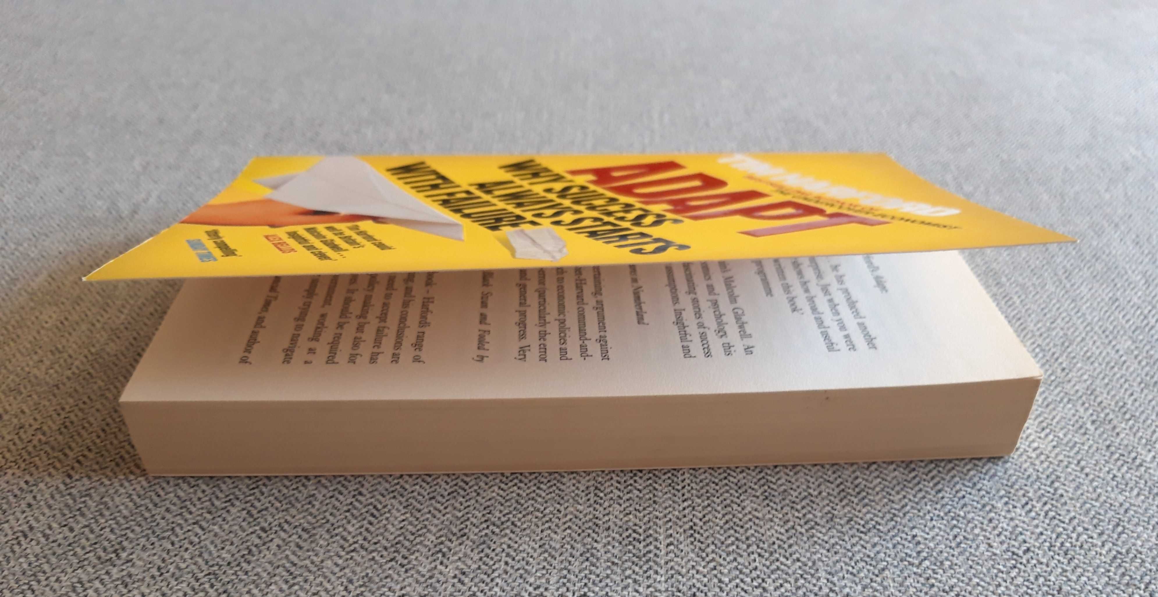 Livro "Adapt" de Tim Harford