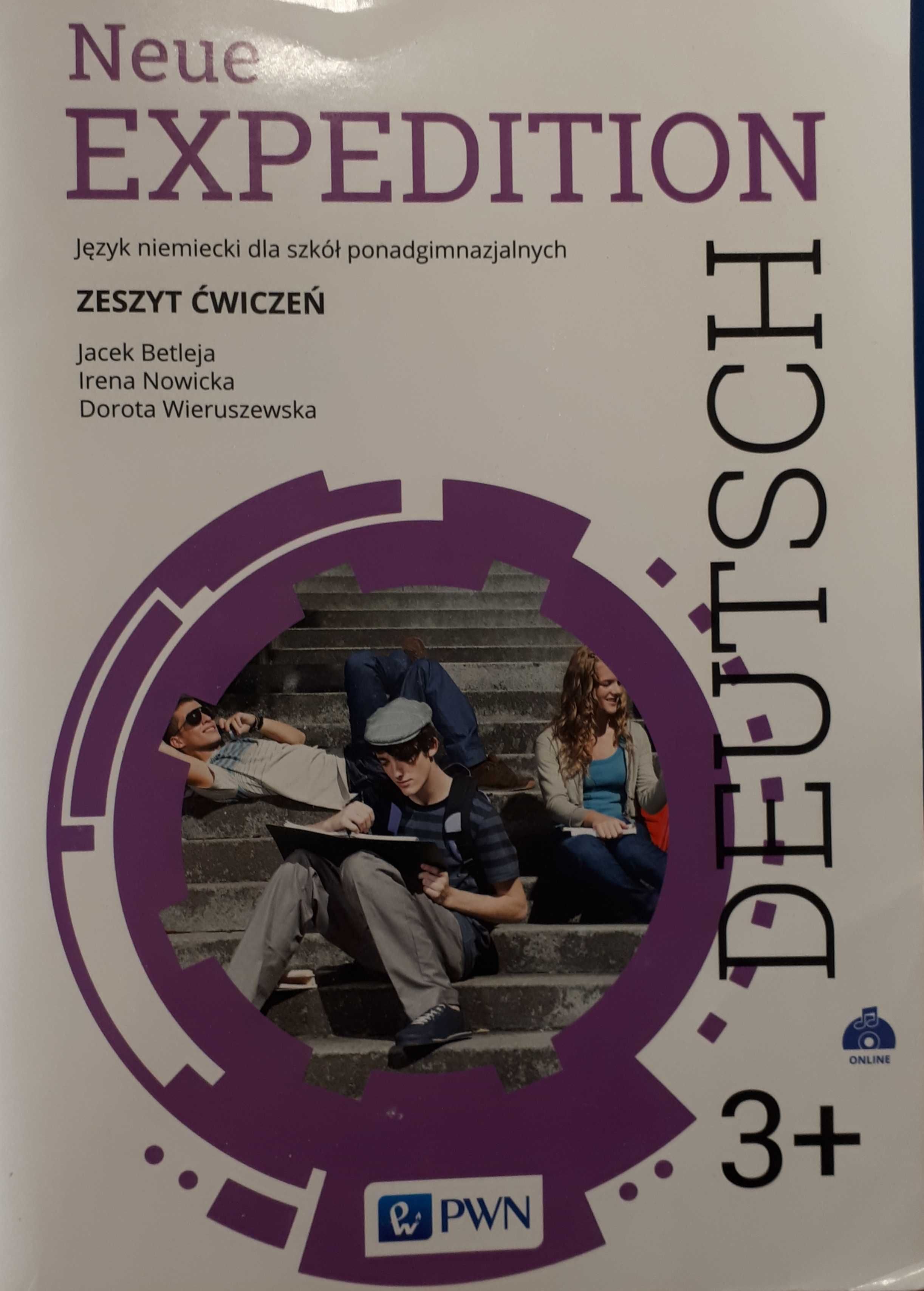 Neue expedition deutsch 3+ podręcznik i ćwiczenia
