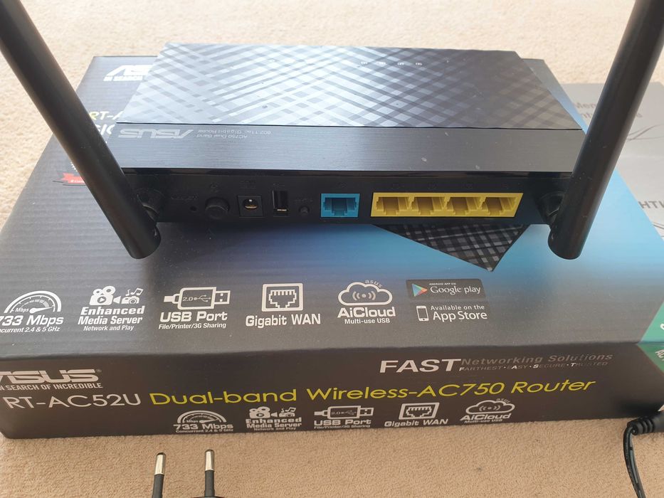 Ruter wi fi ASUS RT AC52U
