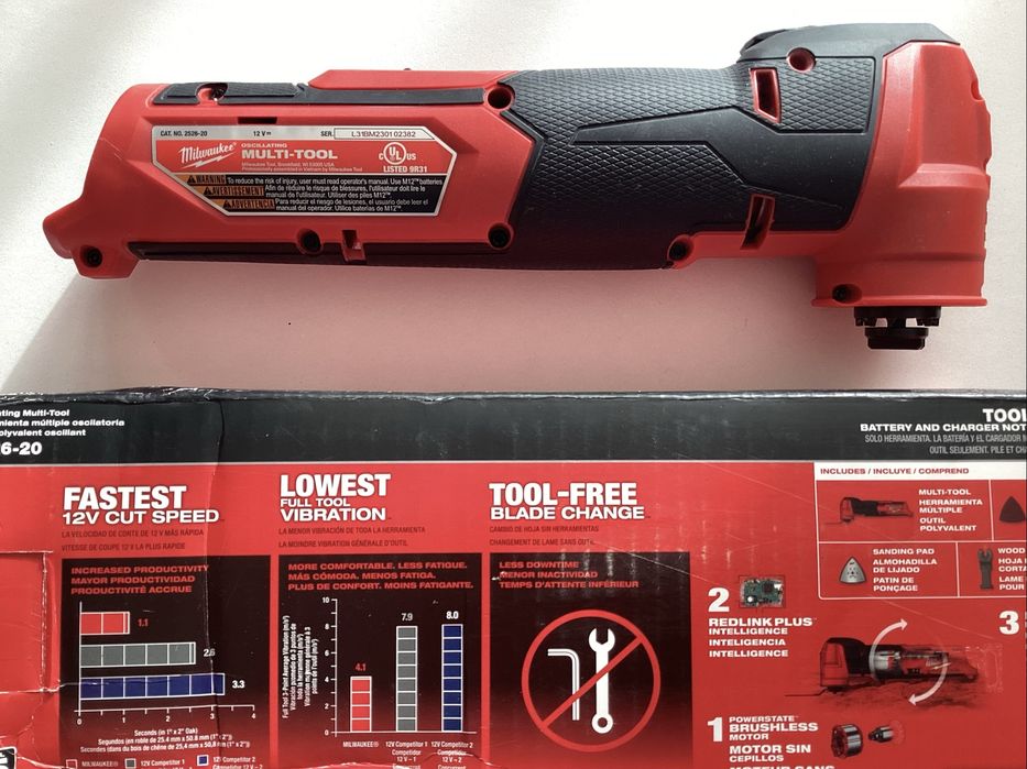 Multitool milwaukee m12 fuel fmt 2526-20